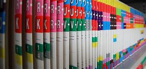 Color Coded File Folders